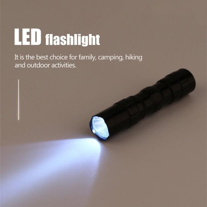 LAMPE DE POCHE,Bleu--Mini lampe de poche Portable à Led, imperméable, Ultra  lumineuse, sans batterie, torche pour Camping, randonnée - Cdiscount  Bricolage