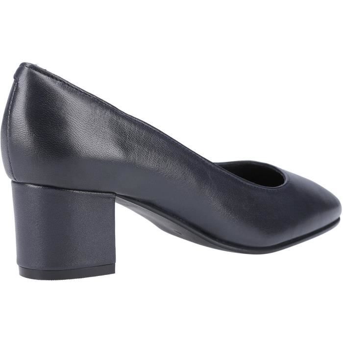 Escarpins Hush Puppies en cuir haut de gamme pour femme Bleu