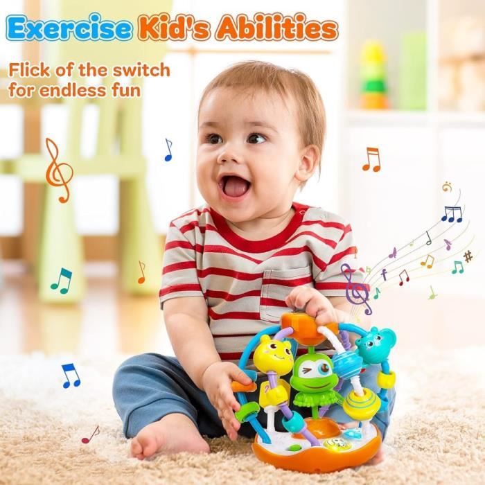 Hochet Bebe 0-3 Mois Jouet Dentition Bébé Jouet Bebe 6 Mois Montessori Cadeau Nouveau né Bébé