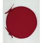 Alpes Blanc Lot de 6 Galettes de Chaise Cur Rouge