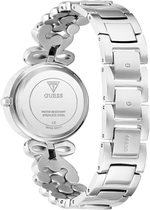 Montre Femme GUESS Collections Limitées - Cadran Blanc Acier Inoxydable Argenté - Neuve Avec étiquettes