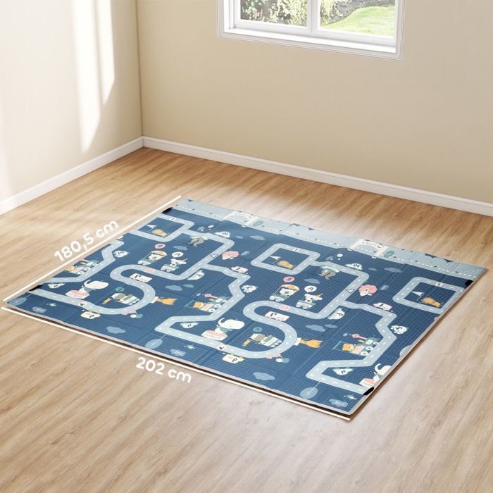 Tapis éducatif et de jeu pour enfants - 80x120cm - Tapis