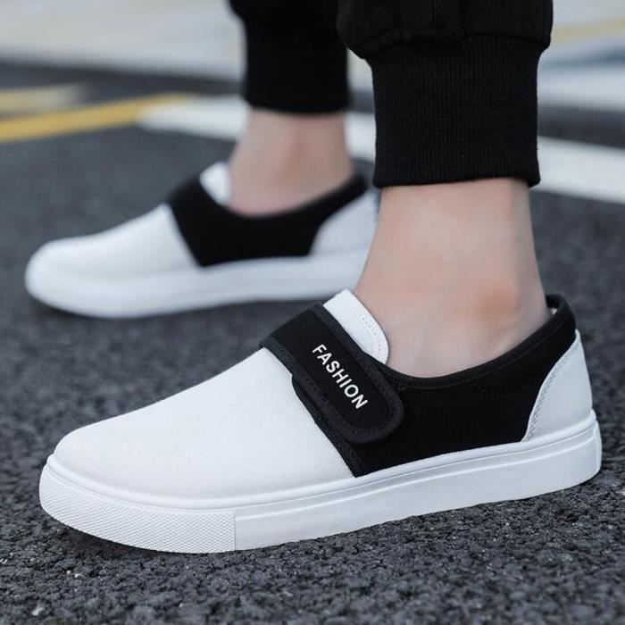 Casual Chaussure Canvas Basket Homme Nouveau Mode Anti d rapant