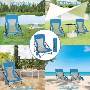 Installation Imposer Module Chaise Basse Pliante Plage Dôme Prison Flipper