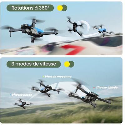 Holy Stone HS360S Drone GPS 4K – Caméra UHD, Transmission 3 Km, Moteur Brushless, <249 G, Retour Auto – Parfait Débutant