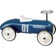 Porteur voiture vintage bleu pétrole - Vilac - 4 roues - A partir de 18 mois-0