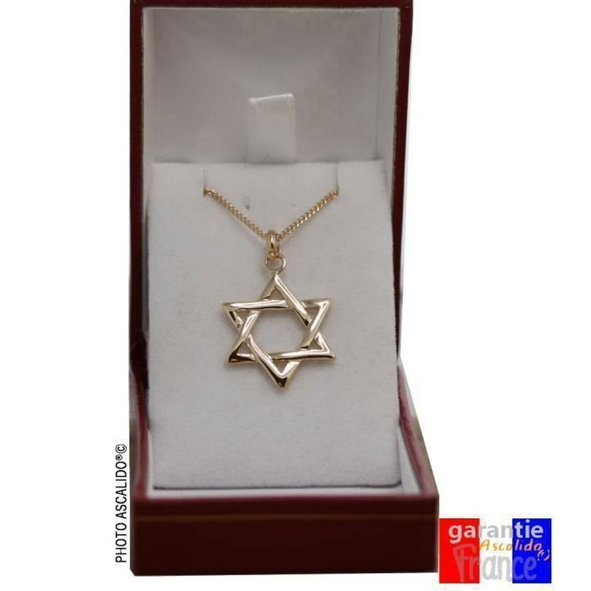 Collier Main Fatma Bobijoo Collier Main De Fatma Bobijoo - Pendentif étoile De David Acier Inoxydable Collier Homme Femme Bobijoo