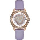 Guess-Montre Analogique pour Femmes à movement Quartz en Cuir-W0909L3