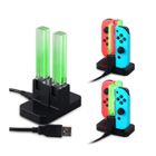 MOONMINI Station Dock De Charge Manettes Joy-Con Chargeur électrique pour Joy-Con Nintendo Switch