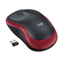 Souris sans fil - LOGITECH - M185 - Optique - Rouge