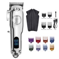 915 ROZIA – tondeuse à cheveux électrique sans fil pour hommes, rasoir professionnel en métal, salon de coiff