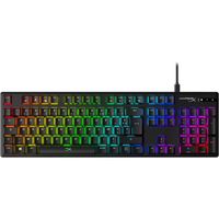 HyperX HX-KB6RDX-FR Alloy Origins, Clavier Gaming mecanique RGB, HyperX Red switches (AZERTY)