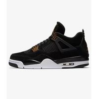 Basket Nike x Jordan 4 Retro High Chaussures de Running Femme Homme noir noir