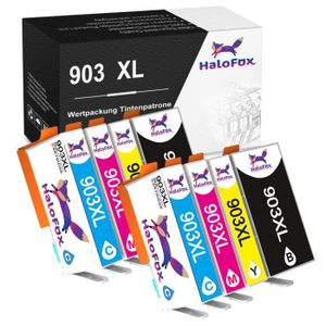 Cartouche d'encre compatible 903XL H903XLB/CL Noir et couleurs (H903B/CL) -  Toner Services