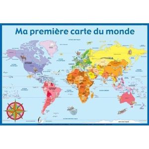 Poster Planisphere Cdiscount