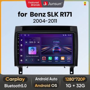 Autoradio Android 9" Pour Mercedes SLK R171 2004-2011 - Carplay, GPS, 4+64 Go, Caméra De Recul - 5