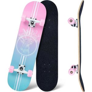 SKATEBOARD - LONGBOARD Skateboards - Skateboard Complet 80x20 Cm Planche 
