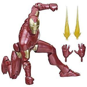 Figurine Premium Marvel Legends 30cm - Iron Man - Avengers - Rouge - 30  points d'articulation - Cdiscount Jeux - Jouets