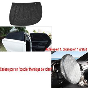 Top Tesin Rideau de voiture Vitre avant Vitre arrière Pare-brise Pare-soleil  Housse d'isolation pour Jeep Wrangler Jk 2007-2017 2/4 Portes Accessoires