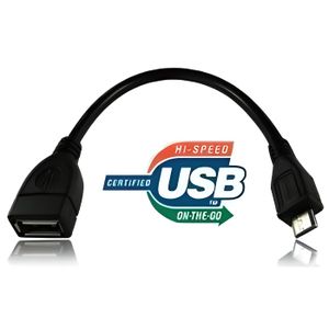ADAPTATEUR AUDIO-VIDÉO  CABLE ADAPTATEUR USB FEMELLE VERS USB MICRO MALE 1