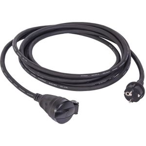 RALLONGE ELECTRIQUE EUROPEENNE TYPE F 10 METRES ETANCHE IP44 PRISES SCHUKO