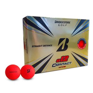 BRACELET D'ACTIVITÉ Balles de golf Bridgestone E12 Contact - matte red - TU