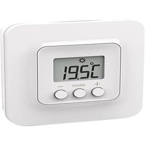 THERMOSTAT D'AMBIANCE Delta Dore Thermostat sans fil Tybox 5150 pompe à chaleur réversible