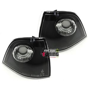 PHARES - OPTIQUES CLIGNOTANTS TUNING NOIRS BMW SERIE 3 E36 COUPE / C