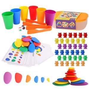 PUZZLE Jeu Montessori 2 en 1 - KENLUMO - Comptage en Form