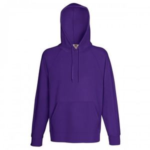 Sweat shirt noir capuche homme zippé fruit of the loom CCCP