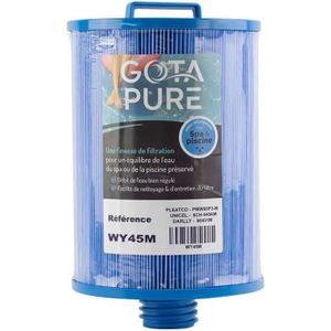PIÈCE HAMMAM - SAUNA Gota Pure Filtre Spa Anti-bactérien WY45M PWW50-M 