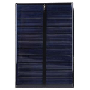 BALISE - BORNE SOLAIRE  Tbest Mini panneau solaire 1.8W 5.5V Mini Chargeur de Panneau Solaire Solaire, Panneau Solaire à Faible Coût, pour jardin borne