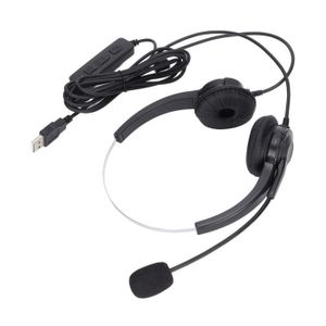 EKSA H1 Casque Bluetooth avec Micro, Réduction Intelligente du Bruit,  Conversation Claire, Casque Audio pour PC, Ordinateur, Centre d'appels