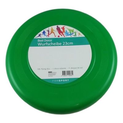 4 Frisbee 18 cm pour jeux enfant et adulte colorés en plastique