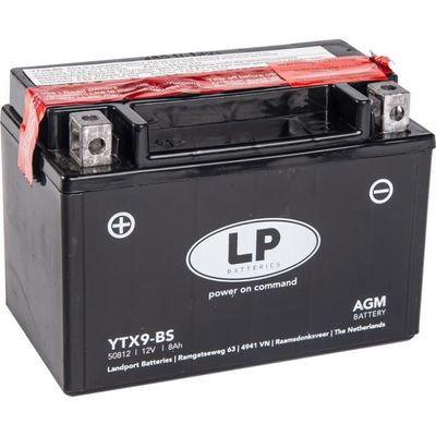 BATTERIA MOTO UNIBAT CBTX12-BS 12V 10 AH CON ACIDO A CORREDO = YUASA