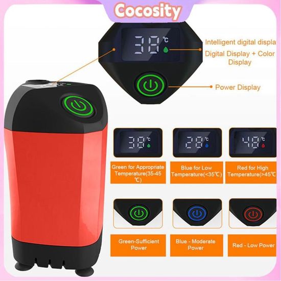 Douche de camping portable avec pompe et kit de douche d'extérieur pour camping-car Douche de