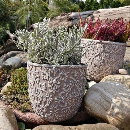 Pot De Fleur Ange En Résine Blanche – Avec Trous De Drainage – Pour Plantes Grasses Et Succulentes – Décoration Intérieur/extérieur