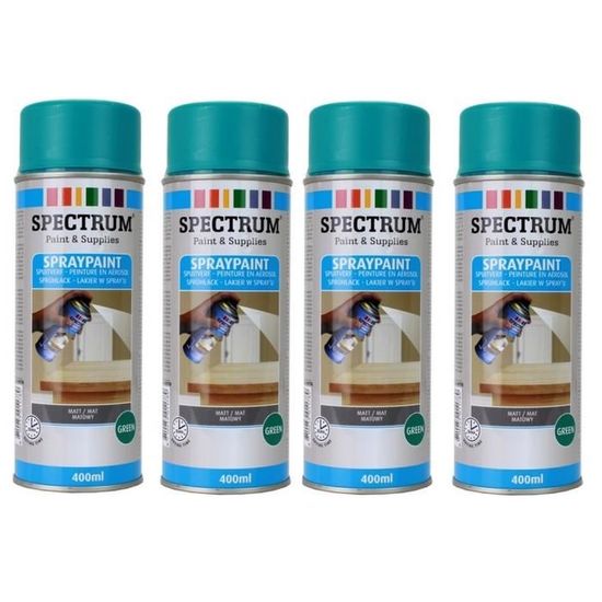 RMB Lot de 4 grandes b/âches de peinture