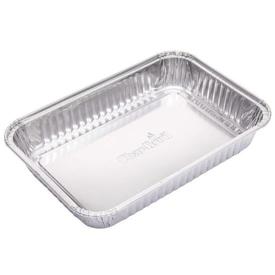 Relaxdays Vassoi in Alluminio, Set da 40 Vaschette, LxP: 35 x 24 cm, Contenitori Ovali per