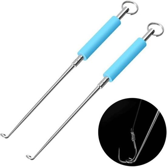 Kit 3-en-1 Pour Pêche : Assommoir, Dégorgeoir Et Pince - Acier Inoxydable Et Aluminium - Avec Dragonne Et Poignée Antidérapante (Bleu)