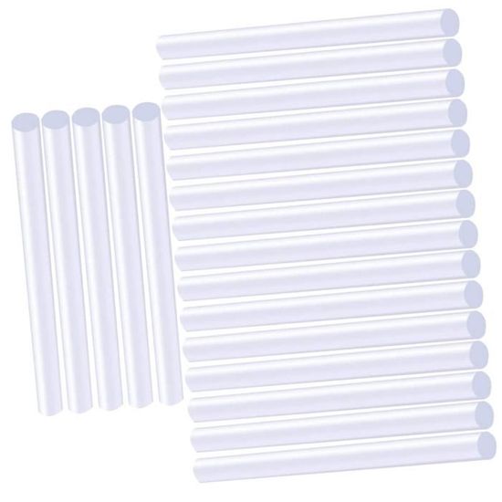 Bâton de colle universelle - Cléopâtre - 14 pièces - Incolore - 7 mm - 10 cm d