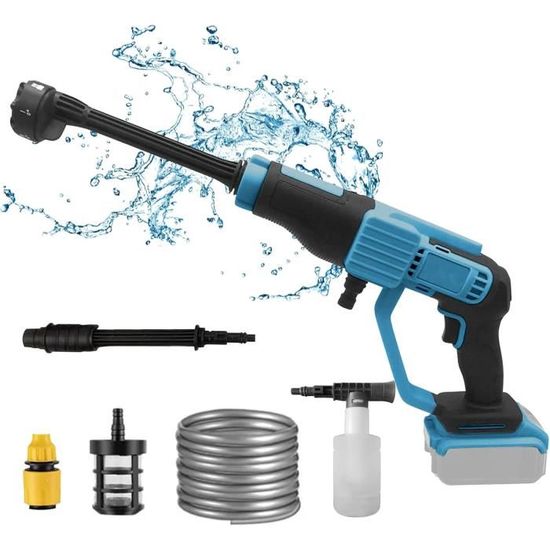 Nettoyeur Haute Pression Sans Fil WORX Hydroshot 18V - Portable, 24 Bar, Tuyau 6m