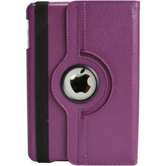 Housse De Protection Pour IPad Mini En Cuir Synthétique Blanc - Vente D’occasion (carton Abîmé, Produit Neuf)