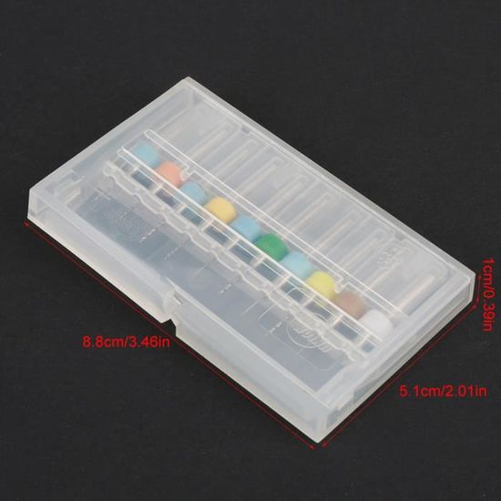 Forets De Buse De Nettoyage 10 Pièces Micro Forets Carbure De Tungstène Pour Imprimante Buse