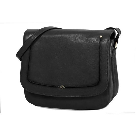 Sac besace KATANA Cuir de Vachette Bandoulière ajustable
