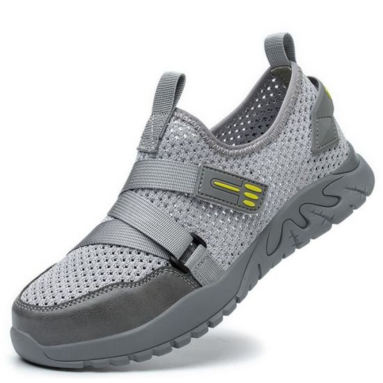 Chaussures De Sécurité SAFETOE S1P - Basket Sécurité Homme/Femme Cuir Antidérapant Légère