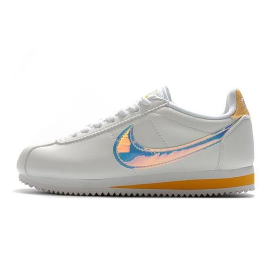 nike cortez white clear topaz gold