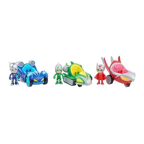 VEHICULE ET FIGURINE PYJAMASQUES Mod/èle al/éatoire Livraison /à lunit/é