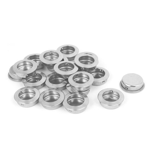 QUARKZMAN 20Pcs Disques En Acier Inoxydable, 26mm De Diamètre