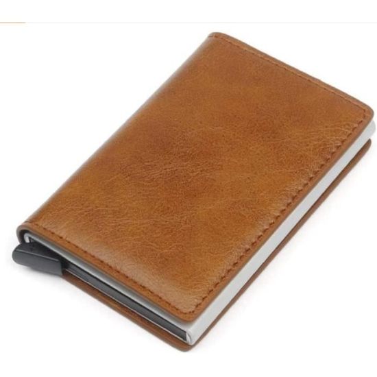 Étui Pour Cartes Ingersoll En Cuir Marron - Modèle 01-2475BR - Neuf Avec étiquettes
